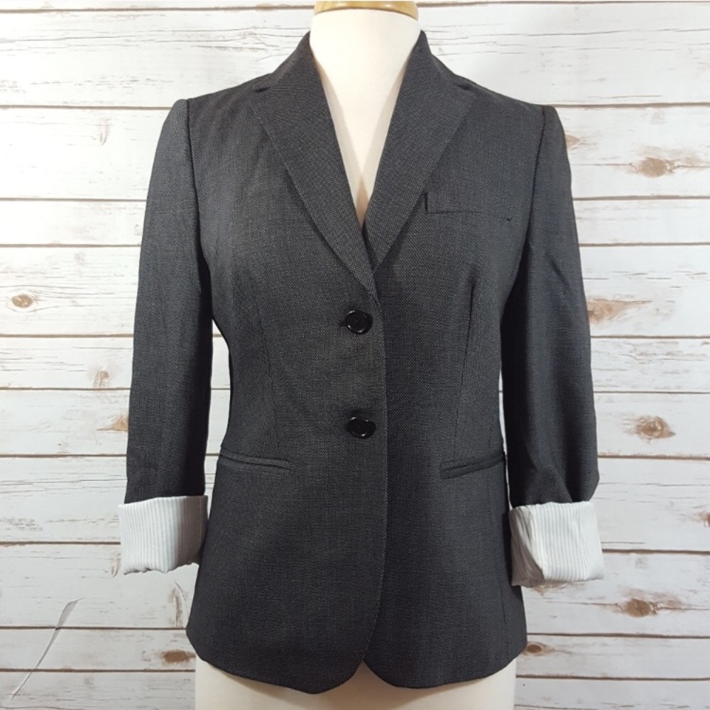 Banana Republic | Wool Blend Gray Blazer